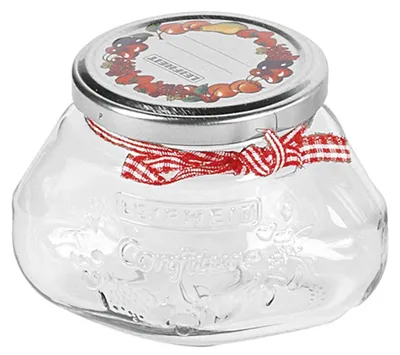 Zdjęcie produktu dla LEIFHEIT Schraubdeckelglas "Confiture" 6 Stück Verkaufseinheit 121605 4006501360038