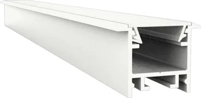 Produktbild von Schmales LED Alu Einbauprofil 2m Exo-A2F-13 (13mm) –| Flaches Aluminiumprofil für LED-Strips