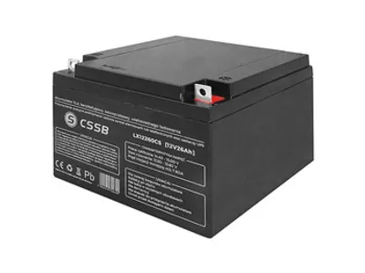 Obrázek produktu pro Baterie olověná 12V / 26Ah LTC LX12260CS gelový akumulátor