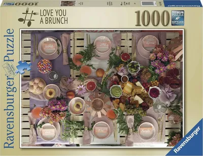 Immagine prodotto di Love You A Brunch, puzzle per adulti, puzzle Ravensburger, stampa di alta qualità