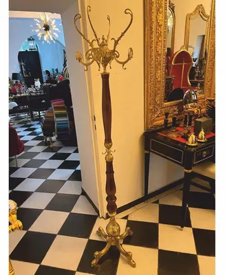 Immagine prodotto di Casa Padrino appendiabiti barocco oro/marrone scuro h. 180 cm - Italy
