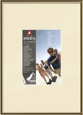 Produktbild von Bilderrahmen Kunststoff gold 42x59,4 cm (DIN A2)