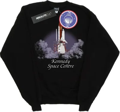 Immagine prodotto di NASA - Felpa "Kennedy Space Centre Lift Off" da uomo BI48213 (S) (Nero)