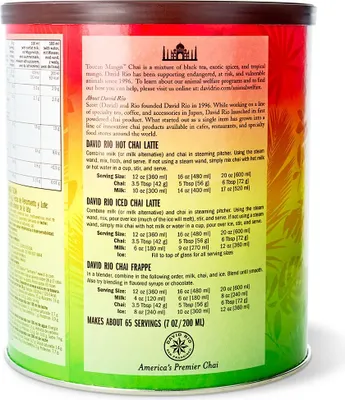 Produktbild von David Rio Toucan Mango Chai 1814g