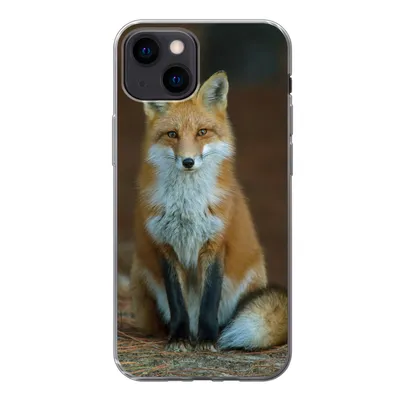Produktbild von MuchoWow® Handyhülle Schutzhülle Hülle für iPhone 13 mini Fuchs - Makro - Rot Silikon Softcase Handy Hülle - Softcase