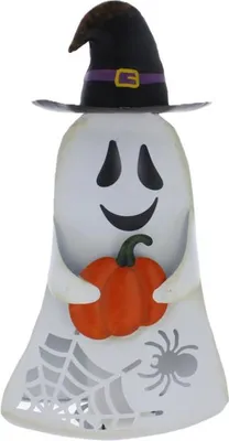 Obrázok produktu pre Gespenst mit Kürbis und Hut - ca. 20 x 8 x 44 cm