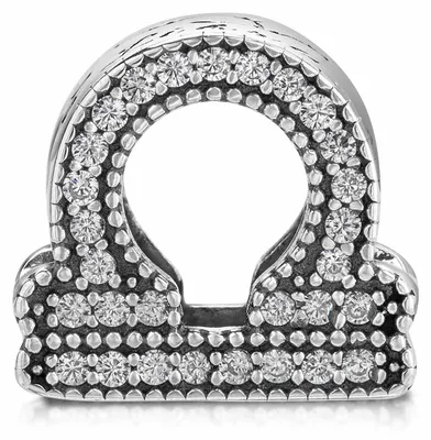 Produktbild von MATERIA by Matthias Wagner Sternzeichen Charm Waage Silber 925 mit Zirkonia 20