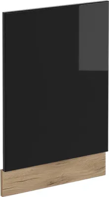 Produktbild von Frontblende Vicco R-Line Schwarz Hochglanz 45 cm ohne Arbeitsplatte, Model 40914