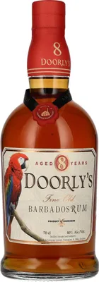 Produktbild von Doorly's 8 Years Old Fine Old Barbados Rum 40% Vol. 0,7l