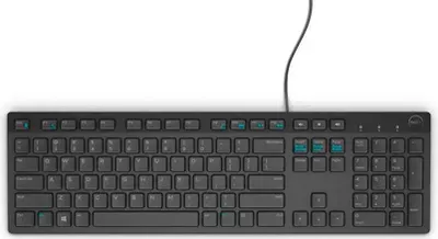 Produktbild von Tastatur Dell KB216 Wired Multimedia Keyboard Bulgarian Black