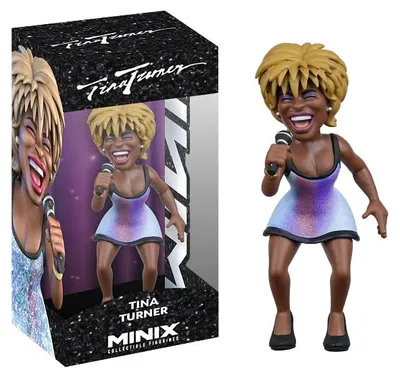 Produktbild von Minix Tina Turner Tina Turner Minifigur 12 Cm Blau  Blau One Size