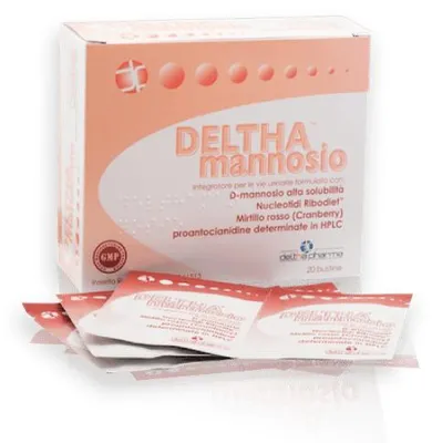 Imagen del producto de DELTHA MANNOSIO, 20 sobres, 60 gramos