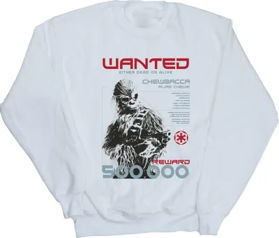 Produktbild von Star Wars - "Wanted" Sweatshirt für Herren BI44480 (3XL) (Weiß)