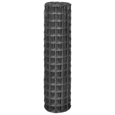 Zdjęcie produktu dla vidaXL Eurofence stalowy 10 x 1,5 m szary