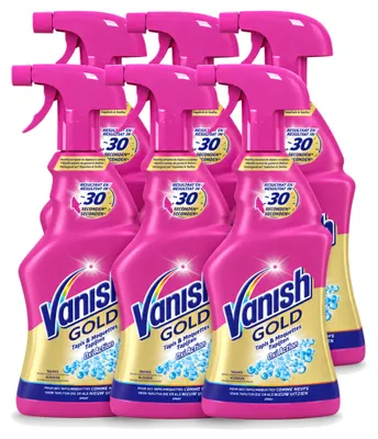 Produktbild von 6 x Vanish Oxi Action Gold Fleckenentferner-Spray für Teppiche 500 ml - Vorteilspackung - 6 Stücke