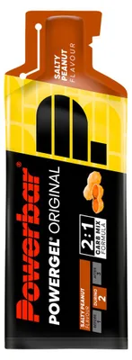 Image de Gel Energetique Cyclisme Cacahuete Salee - Coup De Boost Rapide Boite De 24 - Powerbar
