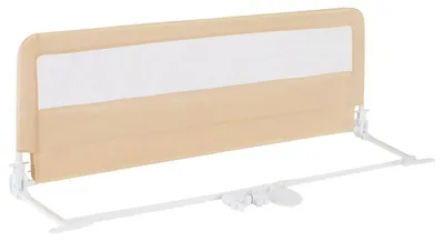 Obrázek produktu pro Zábrana na postýlku pro batolata BS10044BE, 150 cm, s odnímatelným potahem, béžová