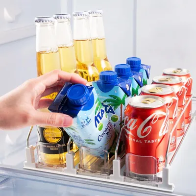Image de Distributeur de boissons de 31 cm pour réfrigérateur, avec 3 compartiments