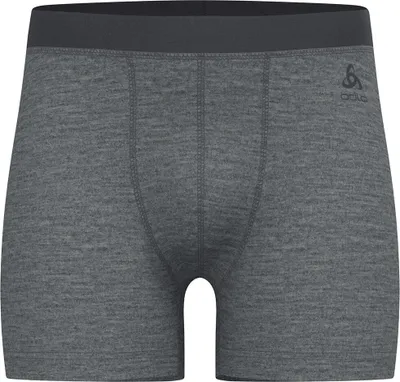 Produktbild von Natural Merino 160 Boxer, Herren - Odlo, Farbe:10183 odlo steel grey melange, Größe:M
