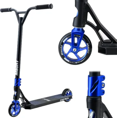 Produktbild von Mach1 Stunt Scooter 360° Lenkung - 120mm Rollen mit Alu Core und ABEC 9 Kugellagern, Tretroller, Kickscooter, Fun Stunts Trick Roller für Kinder ab 6 Jahre - 2837