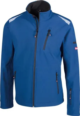 Produktbild von Fortis Softshelljacke Herren PERFORMANCE 24 Gr. XL blau/schwarz