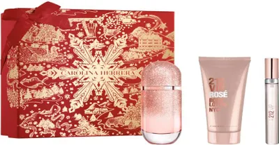Produktbild von C.Herrera, 212 Vip Rose Edp Vapo 80 Ml + Body 100 Ml + Mini Vapo 10 Ml