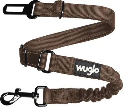 Produktbild von 38-95 cm Hundenriem für die Auto, Hunde-Sicherheitsgurt mit elastischem Riemen und sicherem Autosicherheitsgurtclip, universeller Hundegesp (braun)