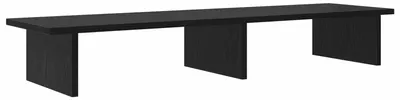 Obrázok produktu pre vidaXL Držiak na monitor Čierny dub 100 x 27 x 15 cm Drevený kompozit