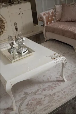 Produktbild von Couchtisch Wohnzimmer Kaffeetisch Design Tische Möbel Luxus Holz Klassisch Neu