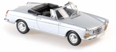 Produktbild von Minichamps 1:43 PEUGEOT 404 CABRIOLET - 1962 - SILVER 940112930