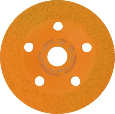 Produktbild von TRIUSO HM-Schleifteller 125mm, K36, f.Gummi,Holz,Teppichbodenkle. - 30017