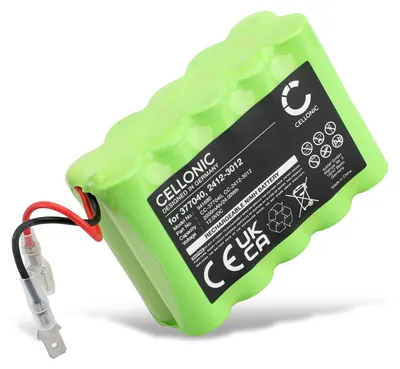 Produktbild von CELLONIC 1x Akku für Haustechnik Kompatibel mit Roto DS1000S, DS1000, RT1, 2412-3012 - (2000mAh, 12V)