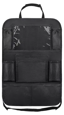 Immagine prodotto di Organizzatore per sedili posteriori dell'auto Muti Pocket Bag Kick Mats protezione per sedili 41 x 61 cm con porta tablet per SUV