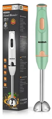 Produktbild von Elektrischer Stabmixer - Handmixer - Für Fleisch, Smoothies, Saucen, Babynahrung und Suppen