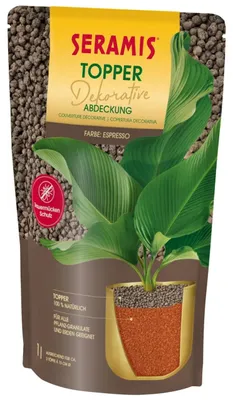 Produktbild von Seramis Pflanzgranulat Topper espresso 1 L