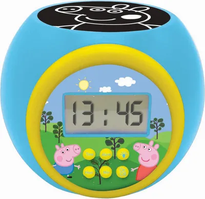 Produktbild von Peppa Pig Projektor-Wecker mit Timer