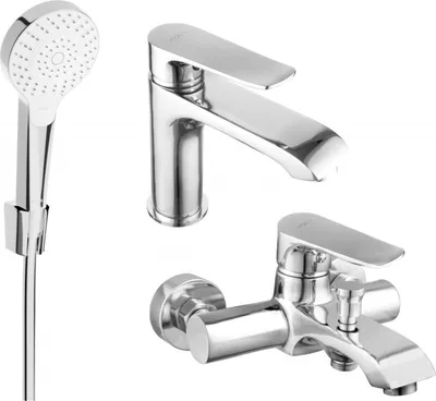 Produktbild von Mexen Pecos R05 Badewannenset, Chrom - 72703R05-00