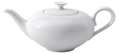 Produktbild von Villeroy & Boch Anmut Platinum No.1 Kaffee- & Tee-Servierset 3-teilig – Teekanne, Milchkännchen & Zuckerdose