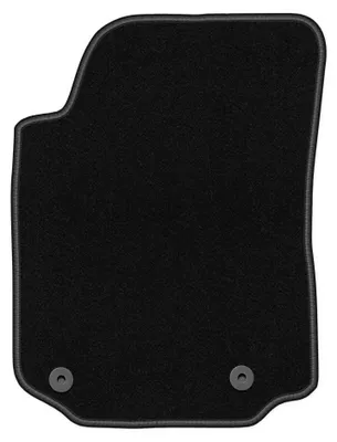 Image de Tapis conducteur en moquette pour Audi A6 C4 1994-1997 (berline/break) – 1 pièce, noir, sur mesure – Wielganizator BASIC