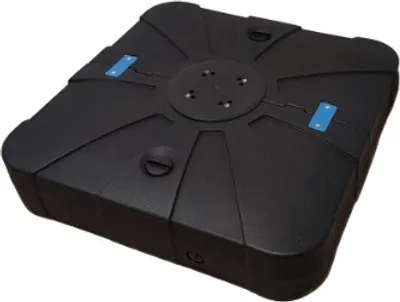 Produktbild von Sonnenschirmständer 100L aus HDPE – stabil, befüllbar & mit Rollen – UV- & wetterbeständig, ideal für Garten, Terrasse & Balkon