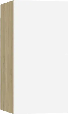 Obrázek produktu pro vidaXL TV skříňka White Sonoma Oak 30,5x30x60 cm výrobek ze dřeva