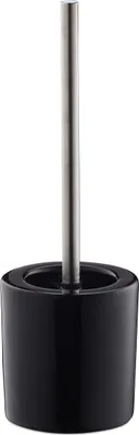 Produktbild von relaxdays WC-Garnitur schwarz Stein