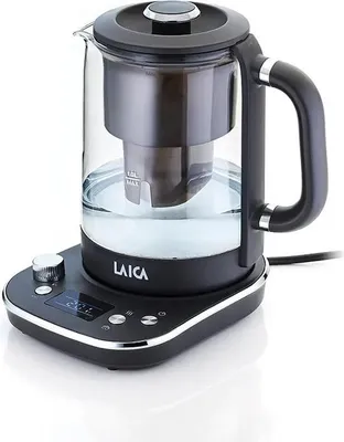 Immagine prodotto di Laica KJ4000L bollitore elettrico 1,5 L 2400 W Nero, Trasparente