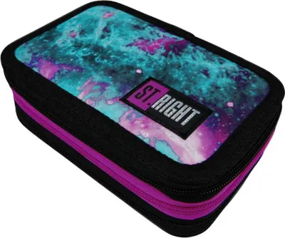 Image de Trousse d'école triple avec accessoires PC5 Nebula Majewski