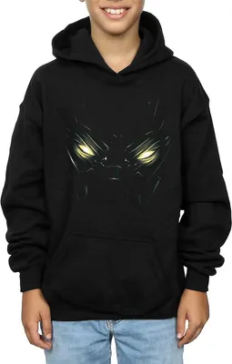 Produktbild von Black Panther - Kapuzenpullover für Jungen BI1047 (128) (Schwarz)
