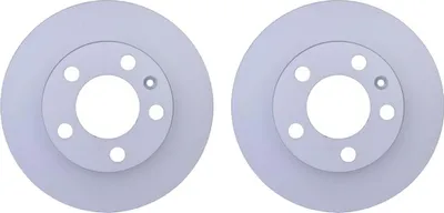 Produktbild von 2 Bremsscheiben voll Ø 65 mm 9 mm HELLA passend für u.a. SEAT IBIZA