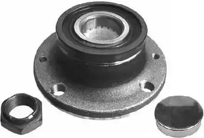 Produktbild von VAICO Radlagersatz Hinten für FIAT PANDA (169) Schrägkugellager V24-0636
