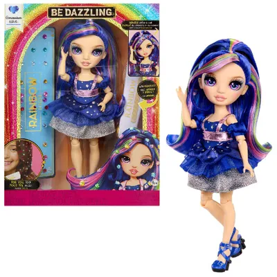Produktbild von Rainbow High Be Dazzling Fashion Dolls - Genevieve Bleue
