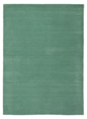 Produktbild von Handgefertigter Wollteppich Gabbeh Lola Türkis 240x340 cm Weich, Hochwertig, Zeitlos | Reine Schurwolle für Gemütlichkeit & Eleganz im Wohn- und Schlafzimmer
