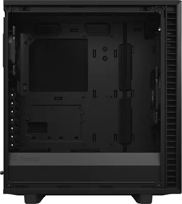 Zdjęcie produktu dla Fractal Design Define 7 Compact, Midi Tower, PC, Czarny, ATX, micro ATX, Micro-ITX, Aluminium, Stal, Szkło hartowane, Dom/Biuro